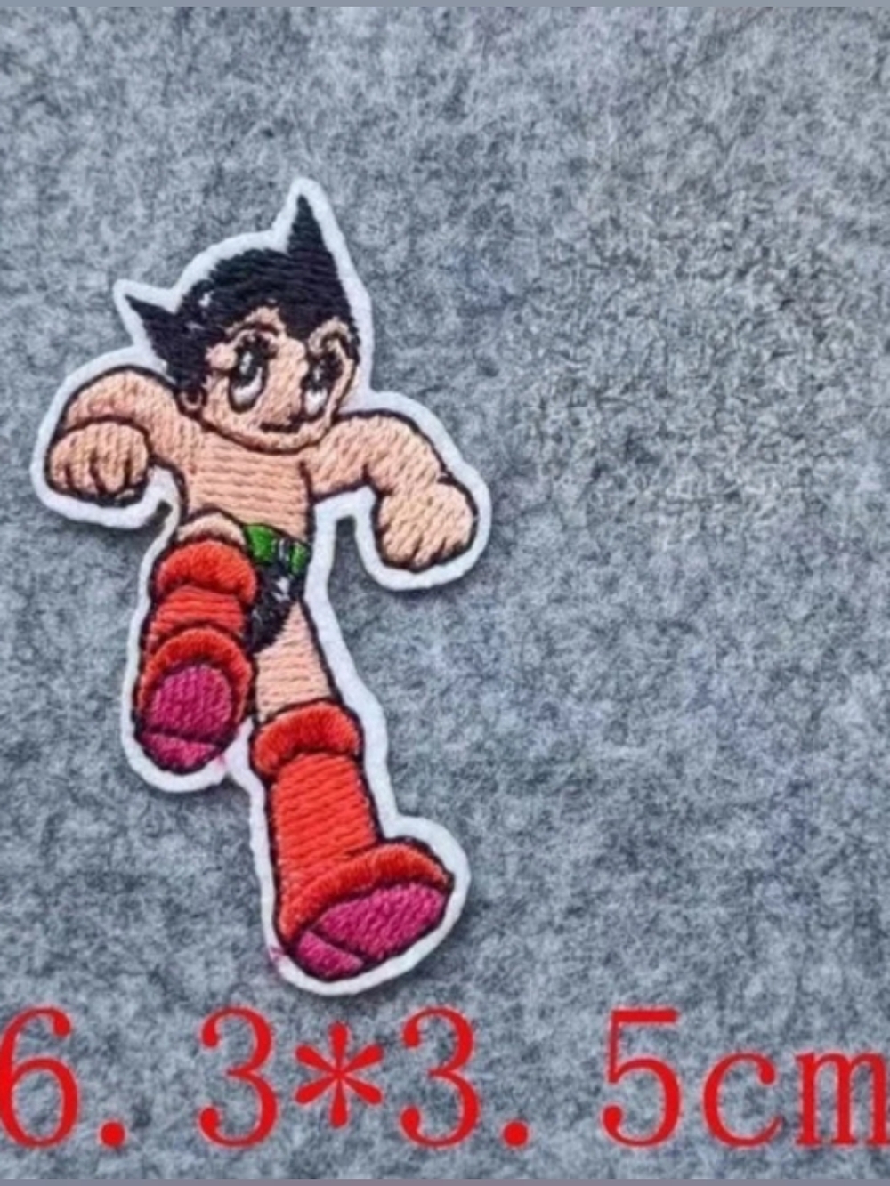 Astro Boy Embroidered Patch 6.3x3.5cm New Without Tag Astroboy